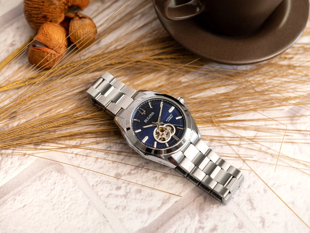 Zegarek męski BULOVA 96A275 Surveyor Open Heart Automatic