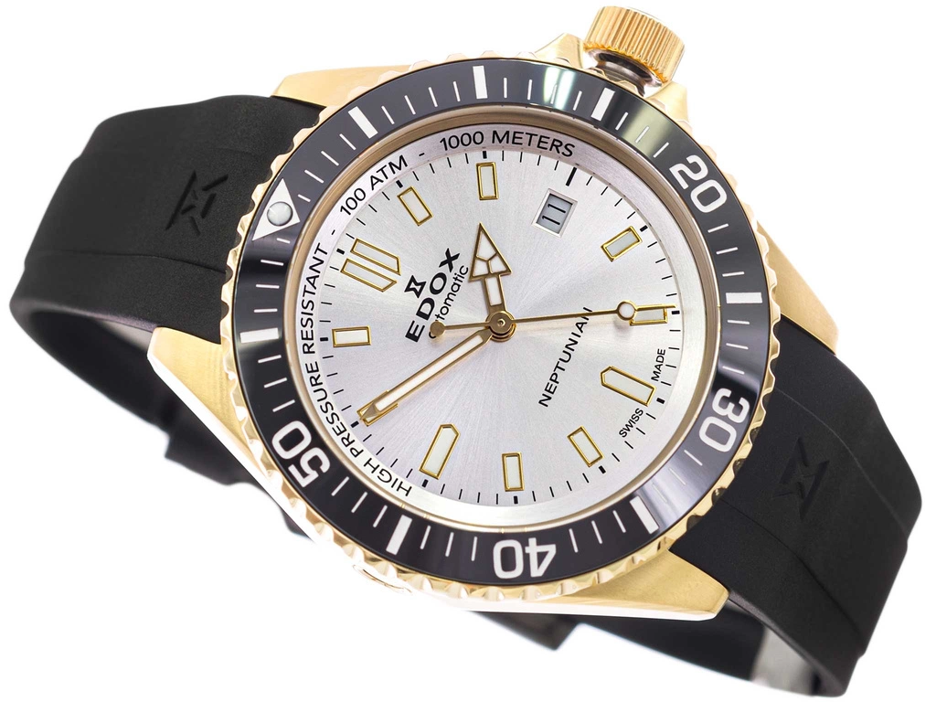 Zegarek męski EDOX 80120 37JCA AID Neptunian Automatic