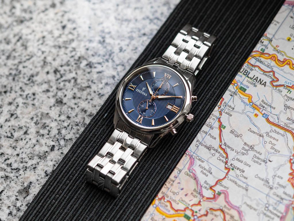 Zegarek męski FESTINA F6854/6 Retro Chronograph