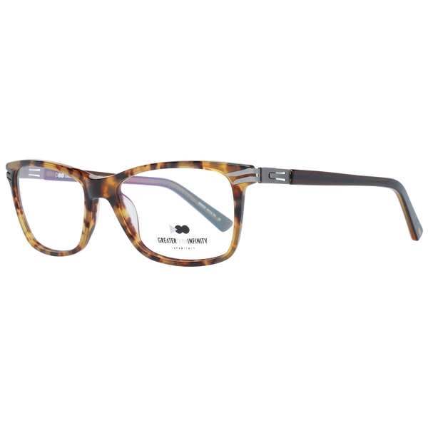 Okulary oprawki Męskie Greater Than Infinity GT040 V03 54 Brązowe