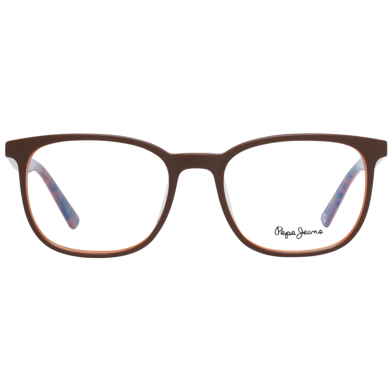 Okulary oprawki Męskie Pepe Jeans PJ3371 C2 52 Brązowe