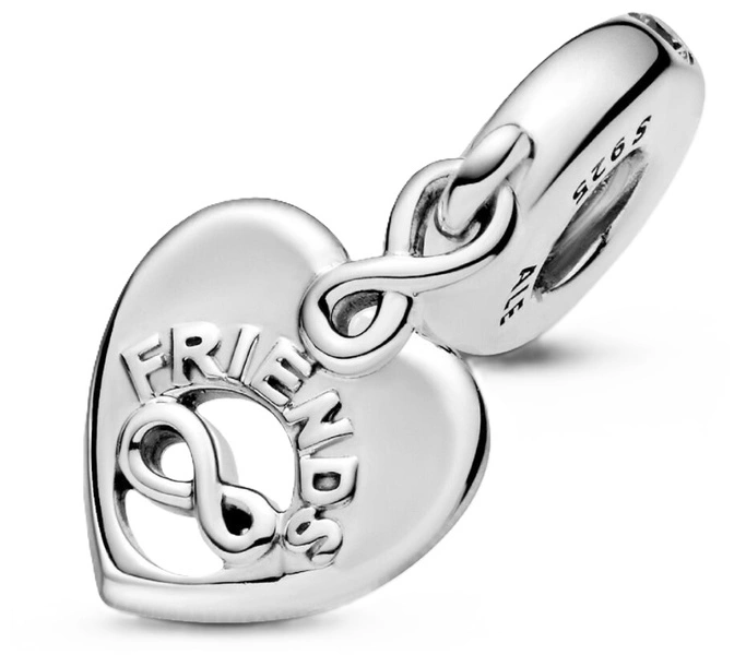 Charms Pandora 799294C01 Zawieszka Serce przyjaźni