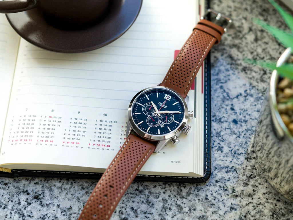 Zegarek męski FESTINA F20542/3 Timeless Chronograph