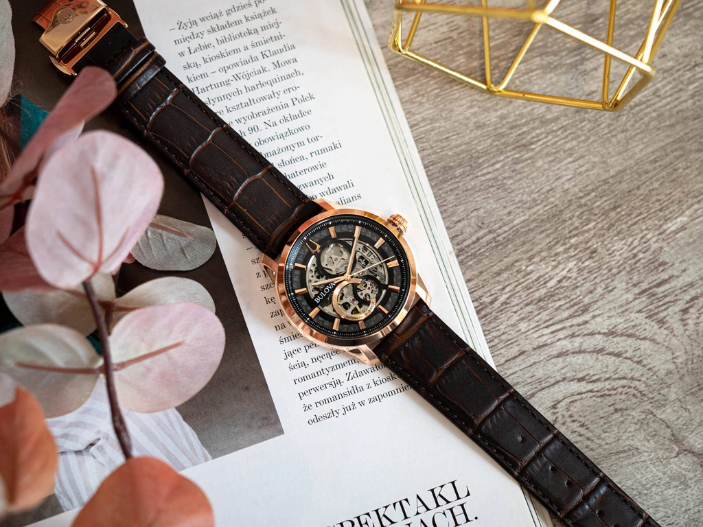 Zegarek męski BULOVA 97A169 Sutton Skeleton