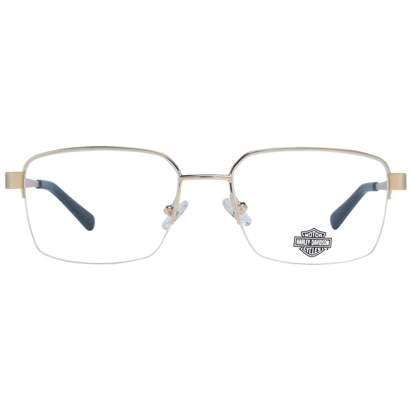 Okulary oprawki Męskie Harley-Davidson HD0882 032 56 Złote