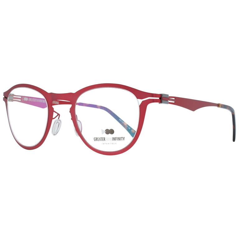 Okulary oprawki Greater Than Infinity GT017 V03 46 Czerwone