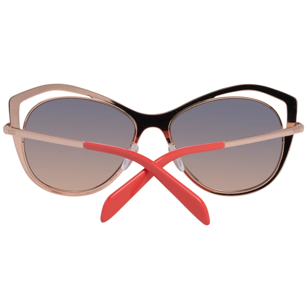 Okulary przeciwsłoneczne Damskie Emilio Pucci EP0130 28B 56 Różowe Złoto