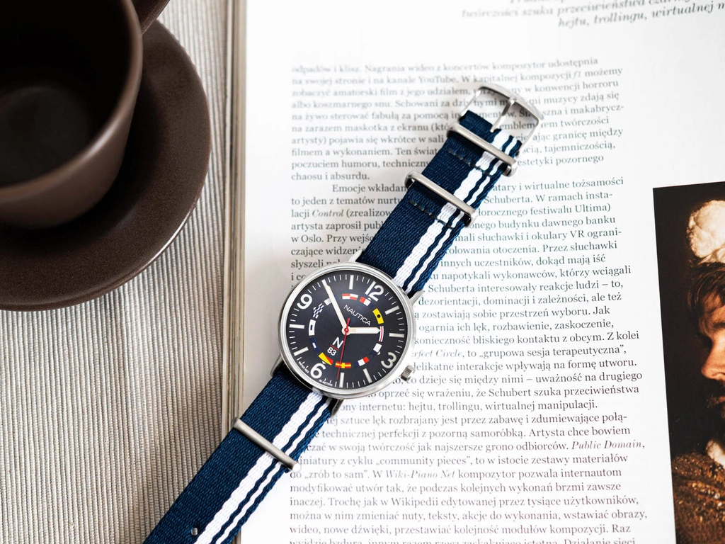 Zegarek męski NAUTICA NAPWGS902 N83 Wave Garden