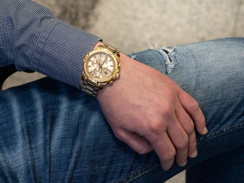 Zegarek męski FESTINA F20705/2 Timeless Chronograph