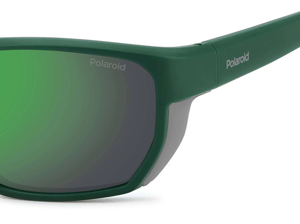 Okulary przeciwsłoneczne męskie Polaroid PLD 7057/S PYW605Z Zielone