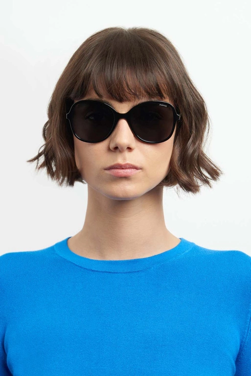 Okulary przeciwsłoneczne Damskie Polaroid PLD 4136/S 807M9 54 Czarne