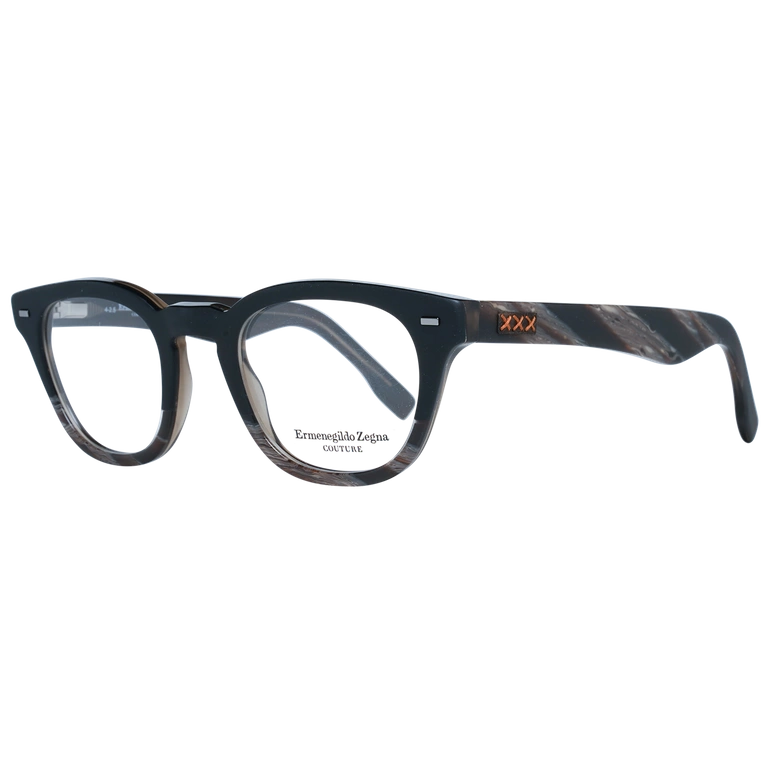 Okulary oprawki Męskie Zegna Couture ZC5011 48 005 Czarne
