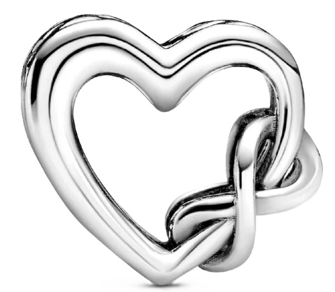 Charms Pandora Serce „Kocham Cię Mamo” z symbolem nieskończoności 798825C00