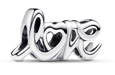 Charms Pandora 793055C00 w kształcie odręcznego napisu „love”