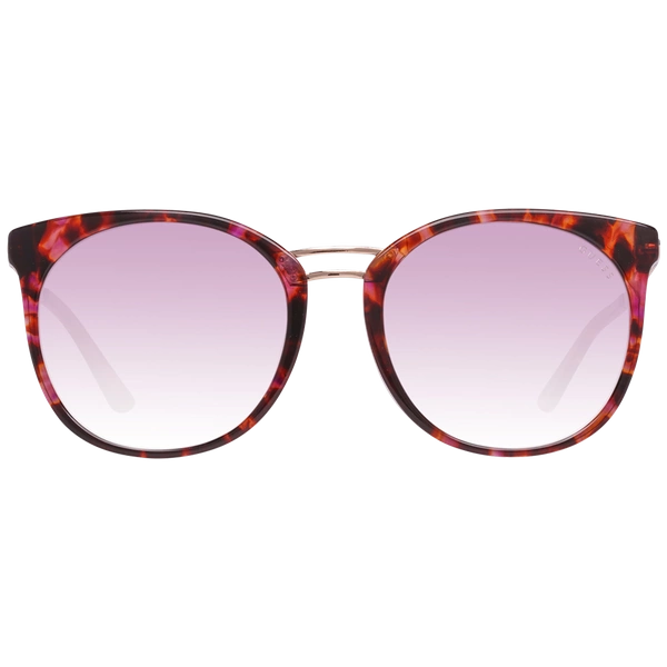 Okulary przeciwsłoneczne damskie Guess GU7568-F 74Z 56 Brązowe