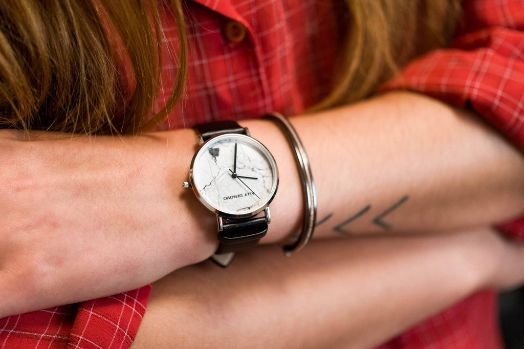 Zegarek damski ALLY DENOVO AF5005.1 CARRARA MARBLE