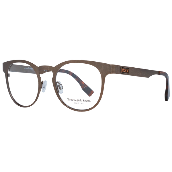 Okulary oprawki Męskie Zegna Couture ZC5003 48 034 Brązowe