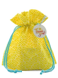 WOREK PREZENTOWY SAKIEWKA żółta