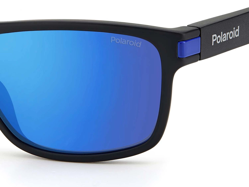 Okulary przeciwsłoneczne męskie Polaroid PLD 2121/S 0VK585X Czarne