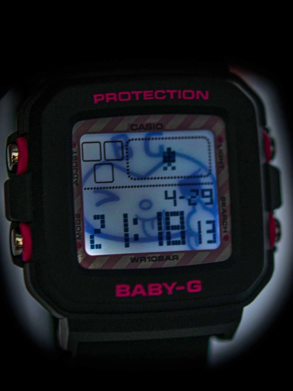 Zegarek damski CASIO BABY-G BGD-10KKM-1ER KUROMI COLLABORATION