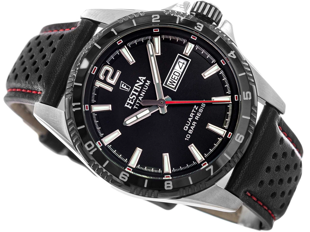 Zegarek męski FESTINA F20699/4 Titanium Date