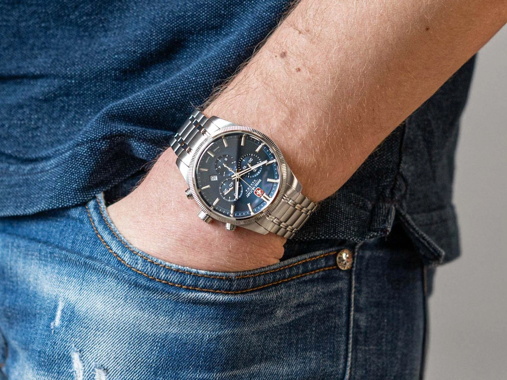 Zegarek męski Swiss Military Hanowa SMWGI0003104 Airman First Class