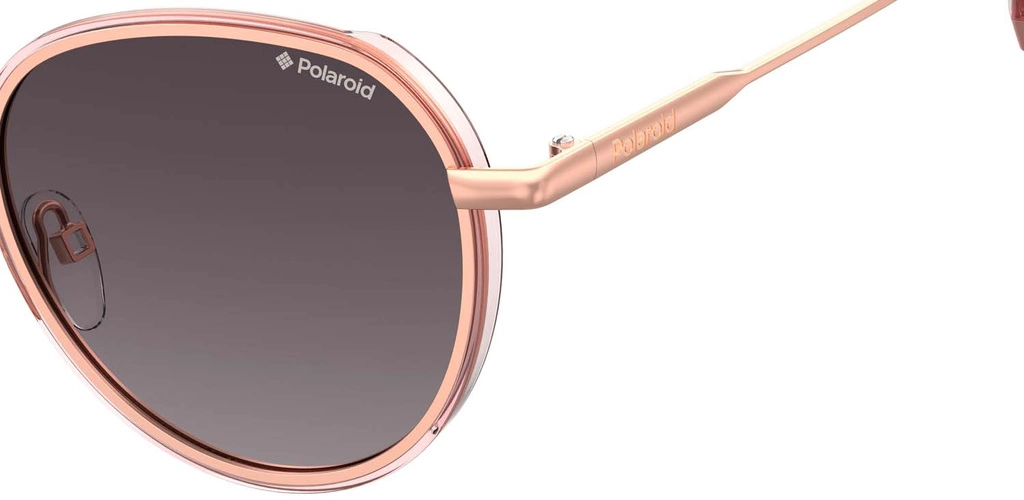 Okulary przeciwsłoneczne Unisex Polaroid PLD 6114/S EYR51JR Różowe złoto