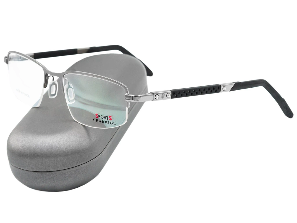 Okulary oprawki Męskie CHARRIOL SPORTS SP23007 C5 53 Srebrne