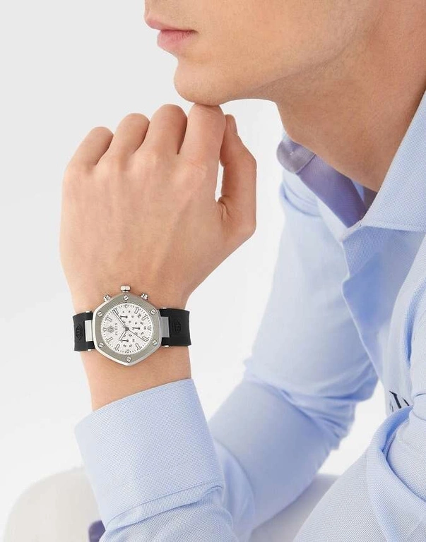 Zegarek męski PHILIPP PLEIN PWZBA0123 The Hexagon Chrono Street Couture