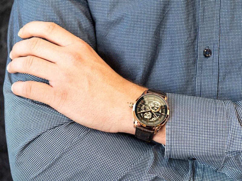 Zegarek męski BULOVA 97A169 Sutton Skeleton