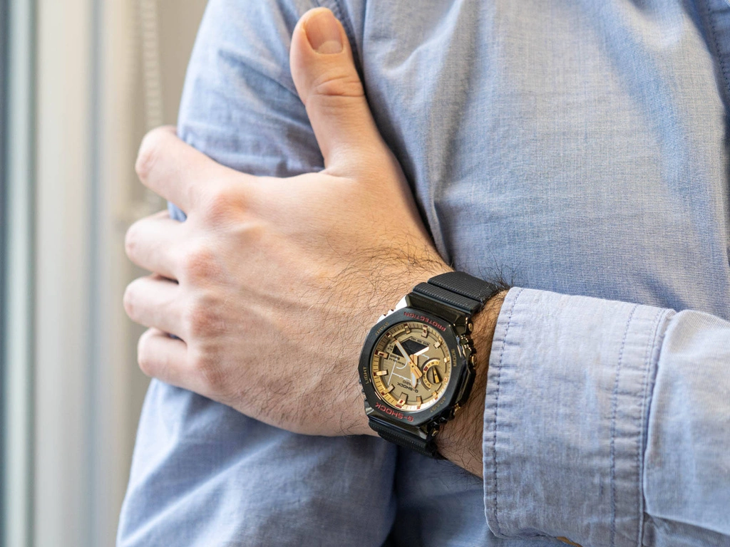 Zegarek męski CASIO G-SHOCK GBM-2100RH-1AER Rui Hachimura