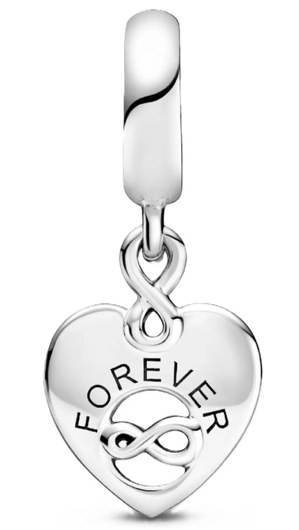 Charms Pandora 799294C01 Zawieszka Serce przyjaźni