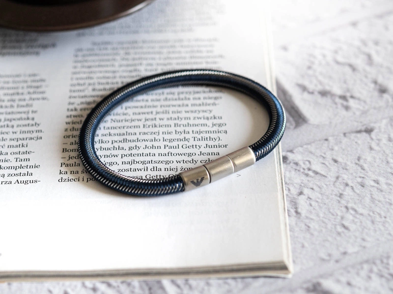 Bransoleta męska EMPORIO ARMANI EGS2990040