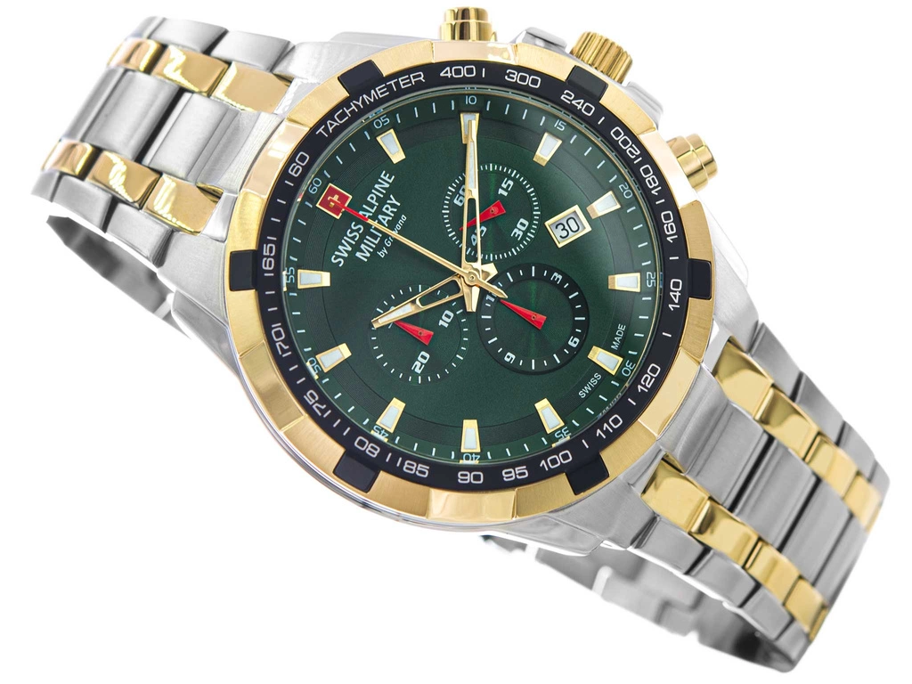 Zegarek męski SWISS ALPINE MILITARY SAM7043.9144 Star Fighter Chrono