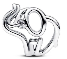 Charms Pandora 793345C01 Ażurowy słoń