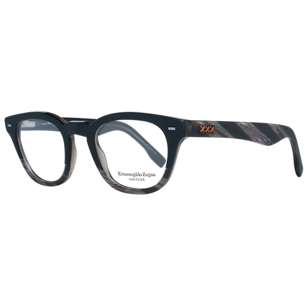 Okulary oprawki Męskie Zegna Couture ZC5011 48 005 Czarne