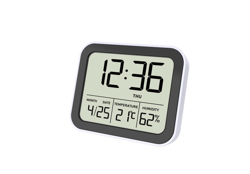 Zegar JVD  SB774.1 TERMOMETR HIGROMETR DATA MAGNES