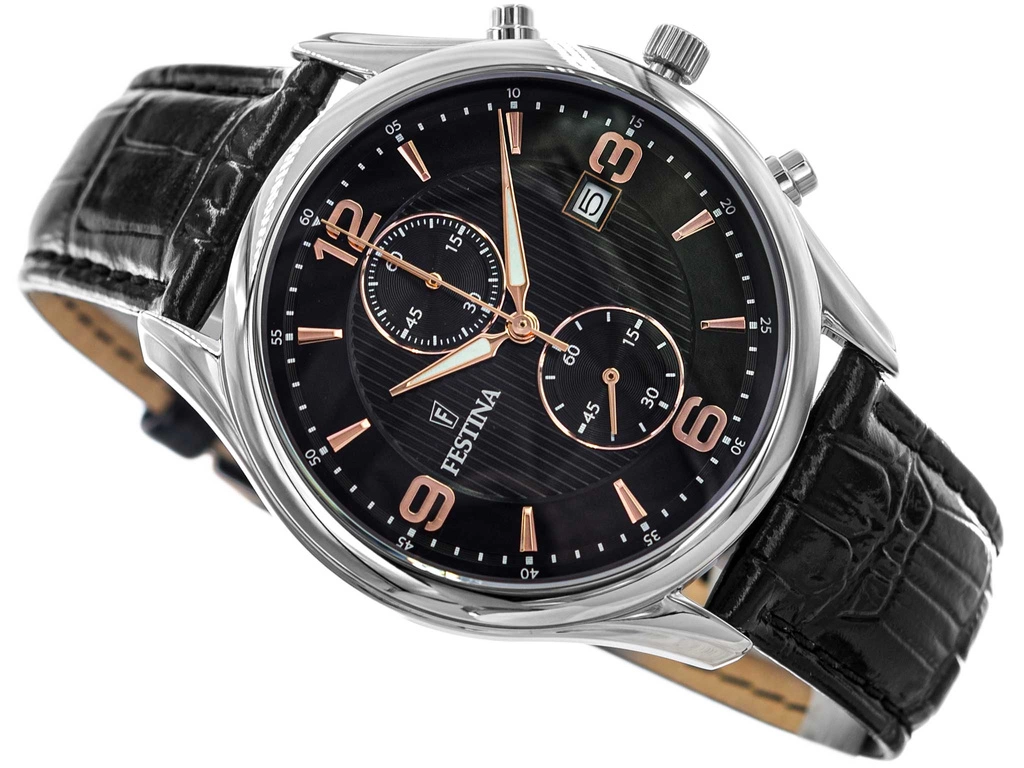 Zegarek męski FESTINA F6855/7 Timeless Chronograph