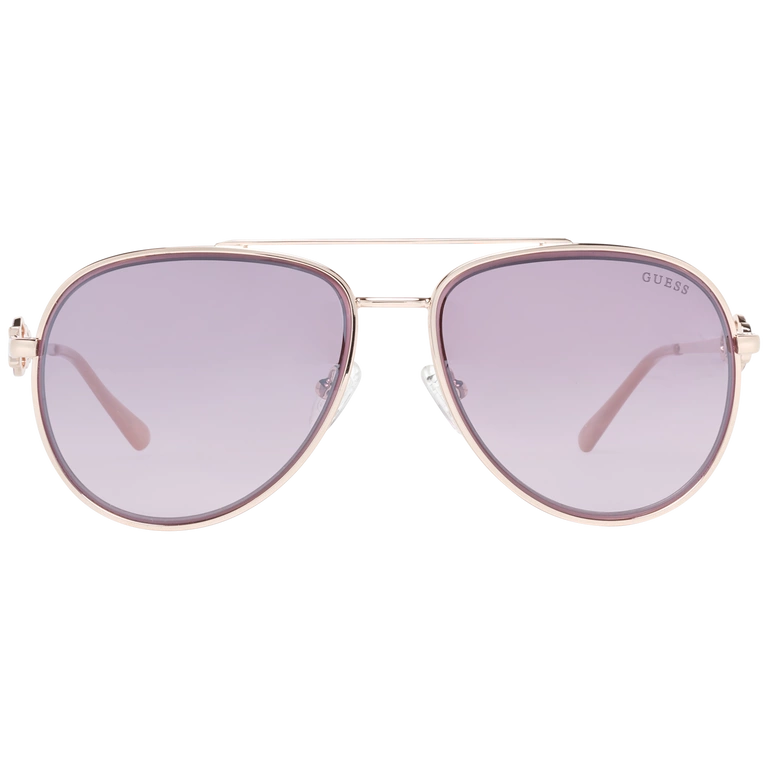 Okulary przeciwsłoneczne damskie Guess GF0344 28U 56 Różowe Złoto