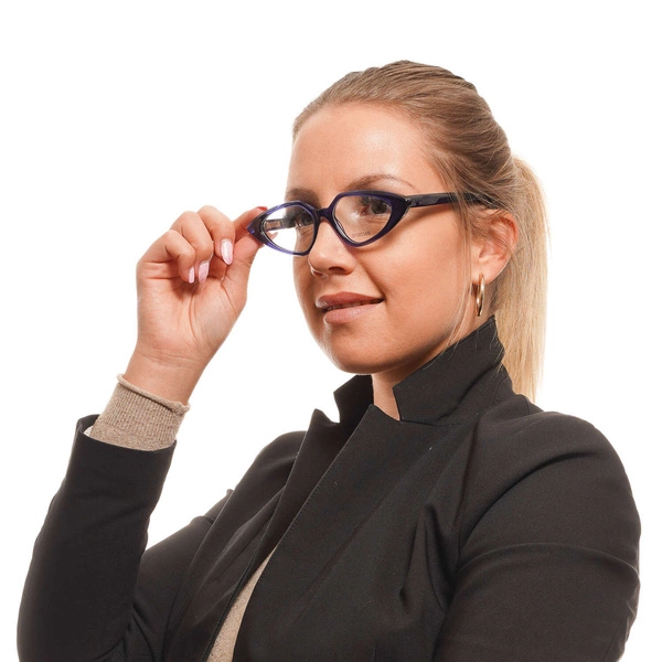 Okulary oprawki Damskie Sportmax SM5001 090 52 Niebieskie