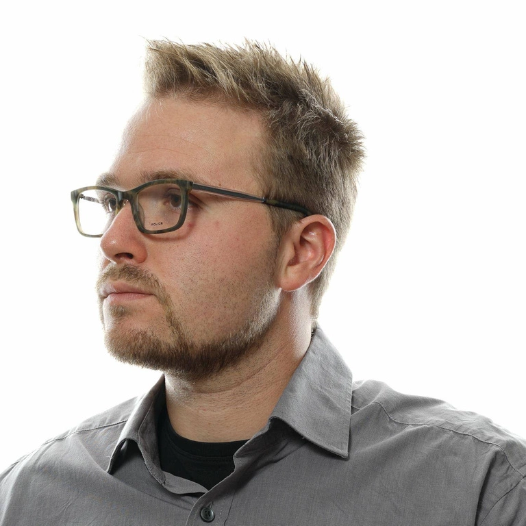 Okulary oprawki męskie Police VPL262N 7D7M 52 Zielone