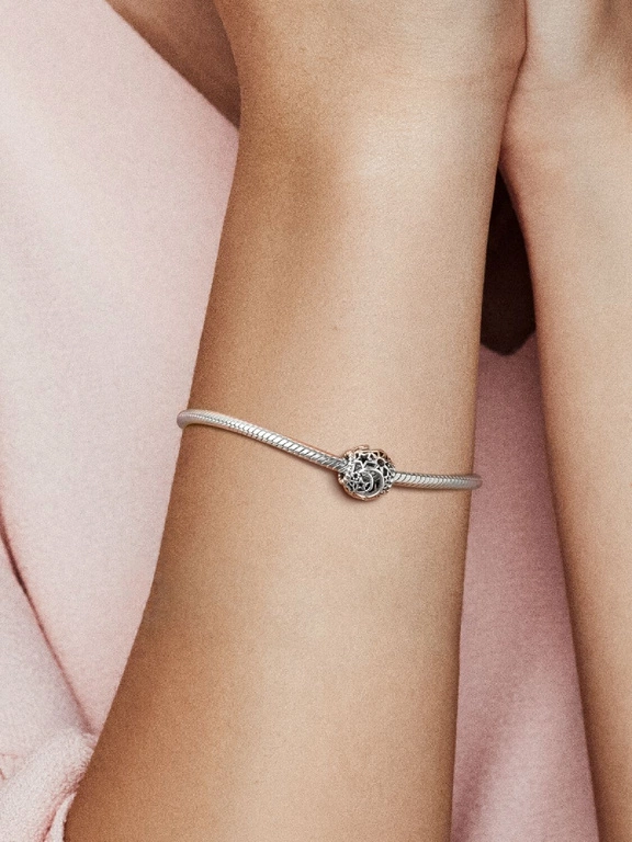 Charms Pandora 799183C00 Ażurowy ze słońcem, gwiazdami i księżycem