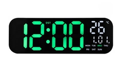 Zegar JVD DH9016.2 TERMOMETR, KALENDARZ, ALARM, PODŚWIETLENIE