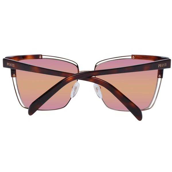 Okulary przeciwsłoneczne Damskie Emilio Pucci EP0171 56T 57 Brązowe