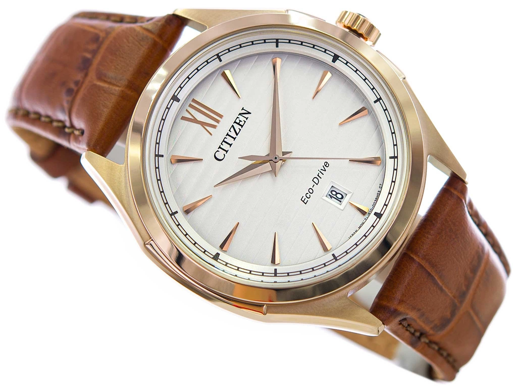 Zegarek męski Citizen Classic AW1753-10A Pilot Eco-Drive