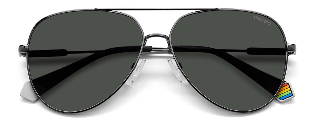 Okulary przeciwsłoneczne Unisex Polaroid PLD 6187/S KJ160M9 Szare