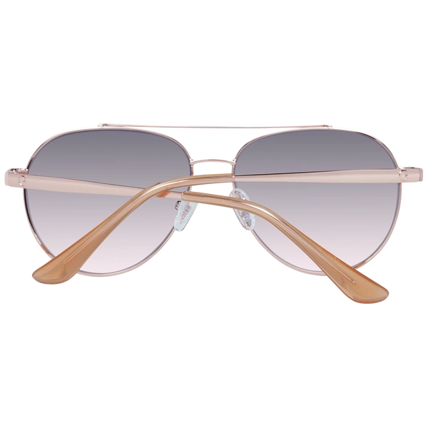 Okulary przeciwsłoneczne damskie Guess GF6139 28T 56 Złote