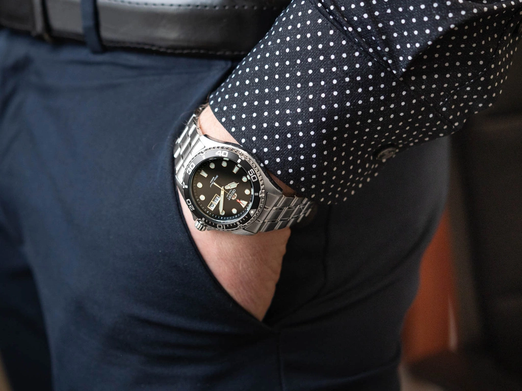 Zegarek męski ORIENT TAA02004B9 Mako II Automatic