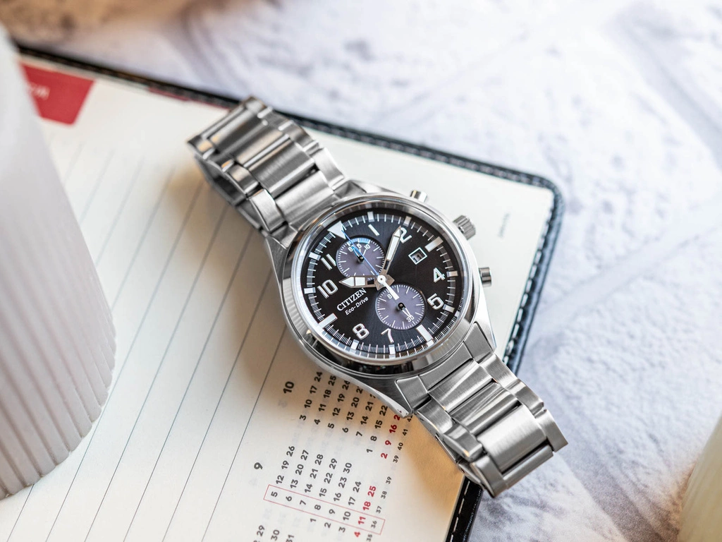 Zegarek męski Citizen CA7028-81E Eco-Drive Mariner Chronograph