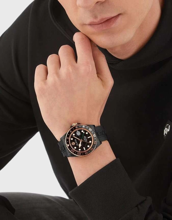 Zegarek męski PHILIPP PLEIN PWYBA0823 GMT-I Challenger Hyper Sport